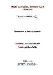Hasta Olan Kimse Namazini Nasil Kilmalidir الإسلام مترجم اللغة التركية