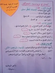 امتحان الفصل 1 في التربية المدنية للسنة الثانية ابتدائي