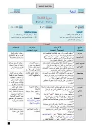 جذاذات الواضح في التربية الإسلامية ( 1