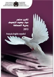 تقرير سنوي حول جهود النهوض بحرية الصحافة 2013