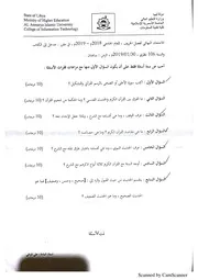 أسئلة النهائي لمادة مدخل للكتاب والسنة