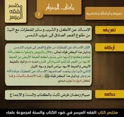 مختصر الفقه الميسر كتاب الصيام