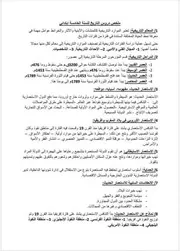 ملخص في التاريخ للسنة الحامسة ابتدائي