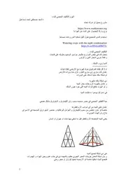 الهرم و التكثيف الحجمي للماء