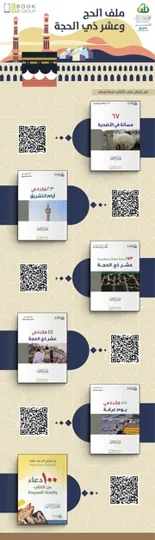 ملف متكامل يحتوي على ستة كتب تتحدث عن عشر ذي الحجة والحج
