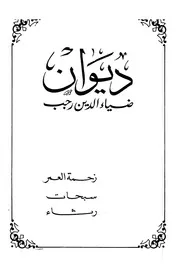 ديوان ضياء الدين رجب - هاشم محمد سعيد دفتردار المدني يرفع لأول مرة