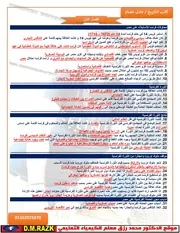 الفصل الاول من ملخص التاريخ الصف الثالث الثانوي موقع الدكتور محمد رزق التعليمي