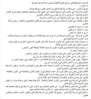 دروس متنوعة في التربية الفنية التشكيلية