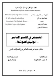 الغموض في شعر ادونيس