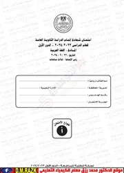 امتحان العربي الثانوية العامة 2024 نموذج أ حصريا علي موقع الدكتور محمد رزق التعليمي