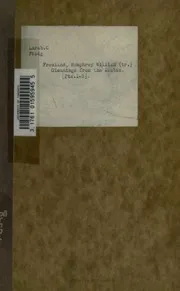 تجميعات من اللغة العربية, طبعة لندن مابين عامى 1885 و 1890