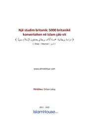 Britanike Konvertohen Ne Islam Cdo Vit كتاب اسلامي مترجم اللغة الالبانية الالبانيه الألبانية