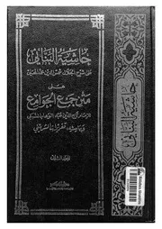 حاشية على شرح جلال الدين المحلى على جمع الجوامع
