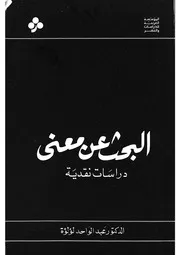 البحث عن معنى - دراسات نقدية