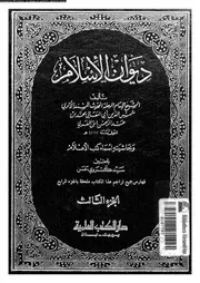 ديوان الاسلام 03 07473 الغزى، شمس الدين ابوالمعالى محمد بن عبدالرحمن