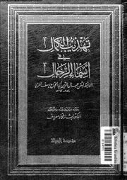تهذيب الكمال في أسماء الرجال المجلد 03 08206 جمال الدين أبي الحجاج