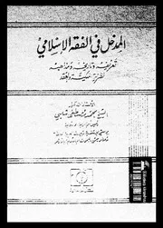 المدخل في الفقه الإسلامي