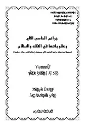 جرائم الحاسب الالي وعقوبتها في الفقة والقانون