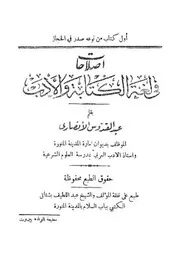 اصلاحات في لغة الكتابة والأدب