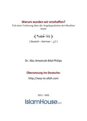 de Warum wurden wir erschaffen كتاب( لماذا خُلقنا؟) للدكتور بلال فيلبس