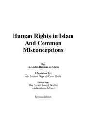 en Human Rights in Islam حقوق الإنسان في الإسلام والتصورات الخاطئة الشائعة