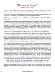 en Why Were We Created كتاب( لماذا خُلقنا؟) للدكتور بلال فيلبس