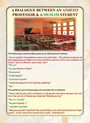 حوار بين طالب مسلم وبروفيسور ملحد Dialogue between an Atheist Professor and a Muslim Student إنجليزي