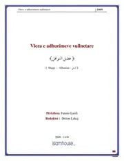Faddel Naafil كتاب اسلامي مترجم اللغة الالبانية الالبانيه الألبانية