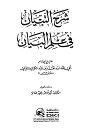 شرح التبيان في علم البيان - أبو عبد الله المغيلي (دار الكتب العلمية)