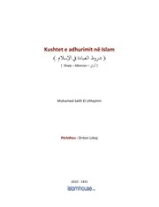 كتاب فتاوى فتاوي الفتاوى فتوى إسلامية مع الترجمة مترجم اللغة الالبانية الألبانية Kushtet E Adhurimit Ne Islam