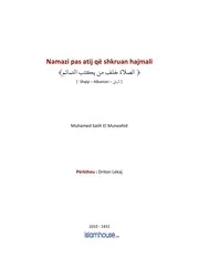 كتاب فتاوى فتاوي الفتاوى فتوى إسلامية مع الترجمة مترجم اللغة الالبانية الألبانية Namazi Pas Imamit Qe Shkruan Hajmali