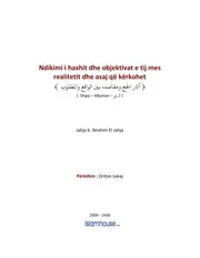 كتاب فتاوى فتاوي الفتاوى فتوى إسلامية مع الترجمة مترجم اللغة الالبانية الألبانية Ndikimi I Haxhit Dhe Objektivat E Tij Mes Realitetit Dhe Asaj Qe Kerkohet
