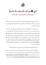 النبيّ ﷺ بين كيد عدِّوه ونصر ربِّه عزّ وجلّ للشيخ رضا بوشامة