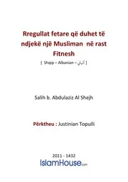 Rregullat Fetare Ne Rast Fitnesh كتاب اسلامي مترجم اللغة الالبانية الالبانيه الألبانية