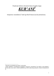 Albanian قرآن مكتوب مترجم بلغة الألبانية