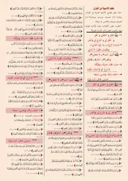 نظم الأدعية من القرآن مع تفصيل الآيات ورقة واحدة عثماني