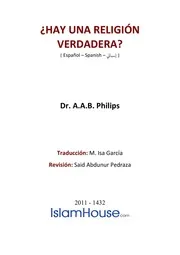 Hay una verdadera religión?الدين الصحيح ( إسباني