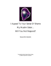 أختي المسلمة إني أخاطب حيائك أفلا تستجيبين؟ ( إنجليزي Appeal to Your Sense of Shame my Muslim SisterWill You not Respond
