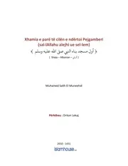 كتاب فتاوى فتاوي الفتاوى فتوى إسلامية مع الترجمة مترجم اللغة الالبانية الألبانية Xhamia E Pare Qe E Ka Ndertuar Pejgamberi